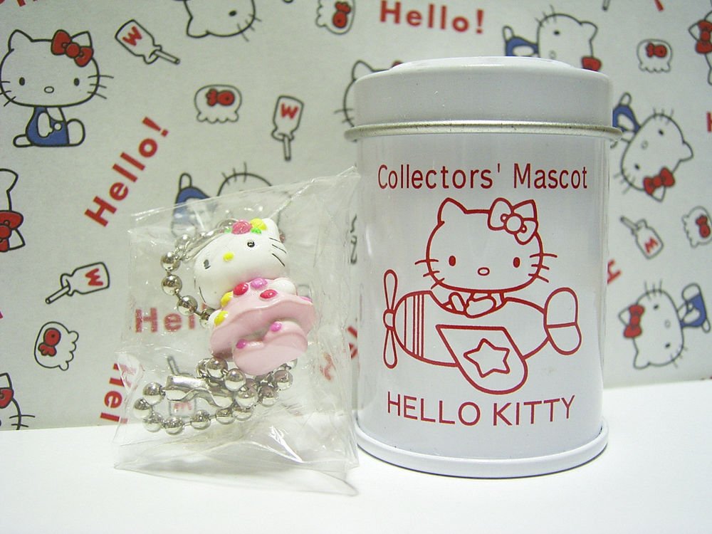 VTG HELLO KITTY GOODS COLLECTION Collectors Mascot Figure Charm Tiny