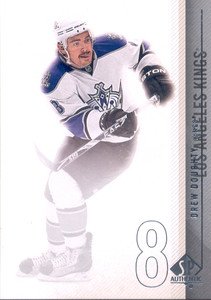 2010-11 UD SP Authentic # 39 - Drew Doughty - Los Angeles Kings