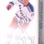 2010-11 UD SP Authentic # 144 - Brandon Dubinsky - New York Rangers