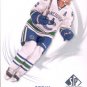 2009-10 UD SP Authentic # 99 - Henrik Sedin - Vancouver Canucks