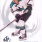 2009-10 UD SP Authentic # 90 - Devin Setoguchi - San Jose Sharks