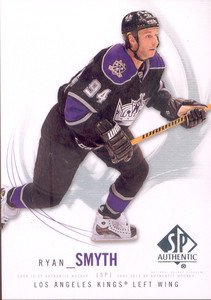 2009-10 UD SP Authentic # 84 - Ryan Smyth - Los Angeles Kings