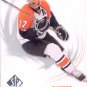 2009-10 UD SP Authentic # 55 - Jeff Carter - Philadelphia Flyers