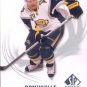2009-10 UD SP Authentic # 25 - Jason Pominville - Buffalo Sabres