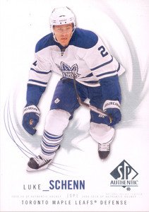 2009-10 UD SP Authentic # 2 - Luke Schenn - Toronto Maple Leafs