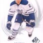 2009-10 UD SP Authentic # 2 - Luke Schenn - Toronto Maple Leafs