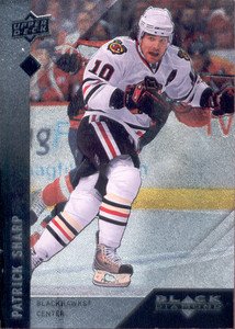 2009-10 UD Black Diamond # 77 - Patrick Sharp - Chicago Blackhawks