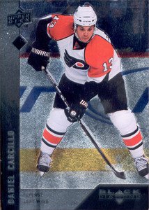 2009-10 UD Black Diamond # 74 - Daniel Carcillo - Philadelphia Flyers