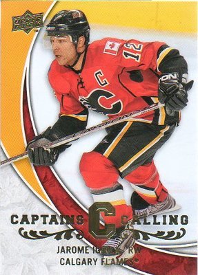 2008-09 Upper Deck - Captains Calling #CPT2 - Jarome Iginla - Calgary Flames