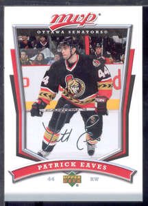 2007-08 UD MVP #256 - Patrick Eaves - Ottawa Senators
