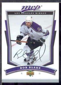 2007-08 UD MVP #152 - Rob Blake - Los Angeles Kings
