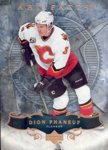 2006-07 UD Artifacts # 86 - Dion Phaneuf - Calgary Flames