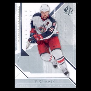 2006-07 SP Authentic # 72 - Rick Nash - Columbus Blue Jackets