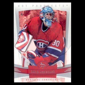 2006-07 Fleer Hot Prospects # 54 - David Aebischer - Montreal Canadiens