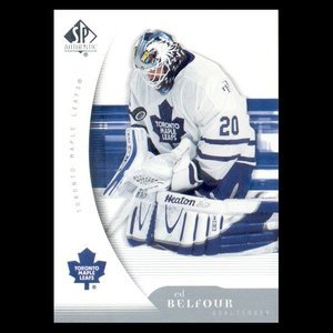 2005-06 UD SP Authentic # 94 - Ed Belfour - Toronto Maple Leafs