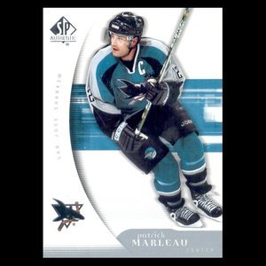 2005-06 UD SP Authentic # 84 - Patrick Marleau - San Jose Sharks