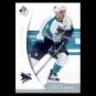 2005-06 UD SP Authentic # 82 - Jonathan Cheechoo - San Jose Sharks