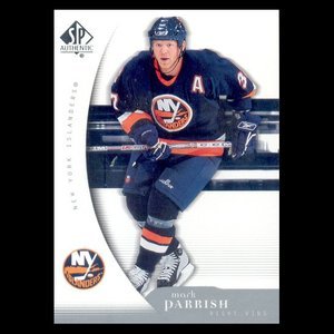 2005-06 UD SP Authentic # 64 - Mark Parrish - New York Islanders