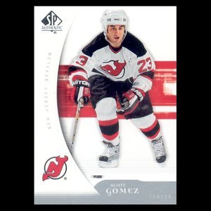 2005-06 UD SP Authentic # 59 - Scott Gomez - New Jersey Devils