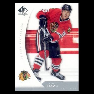 2005-06 UD SP Authentic # 23 - Eric Daze - Chicago Blackhawks
