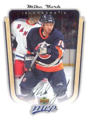 2005-06 UD MVP # 252 - Mike York - New York Islanders