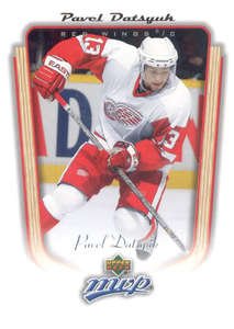 2005-06 UD MVP # 151 - Pavel Datsyuk - Detroit Red Wings