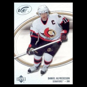 2005-06 UD Ice # 69 - Daniel Alfredsson - Ottawa Senators