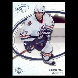 2005-06 UD Ice # 39 - Michael Peca - Edmonton Oilers