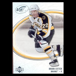 2005-06 UD Ice # 10 - Brian Leetch - Boston Bruins