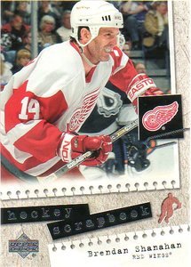 2004-05 Upper Deck - "Hockey Scrapbook" #HS28 - Brendan Shanahan