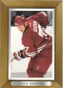 2003-04 UD Beehive # 149 - Chris Gratton - Phoenix Coyotes