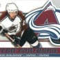 2003-04 McDonalds # 10 - Peter Forsberg - Colorado Avalanche