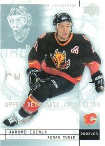 2002-03 Upper Deck Mask Collection # 16 - Jarome Iginla - Calgary Flames