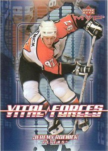 2002-03 UD MVP - Vital Forces #VF11 - Jeremy Roenick
