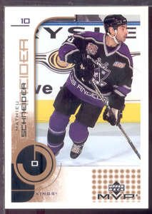 2002-03 UD MVP #86 - Mathieu Schneider - Los Angeles Kings