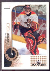 2002-03 UD MVP #76 - Roberto Luongo - Florida Panthers