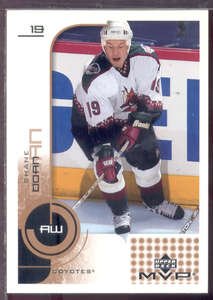 2002-03 UD MVP #143 - Shane Doan - Phoenix Coyotes