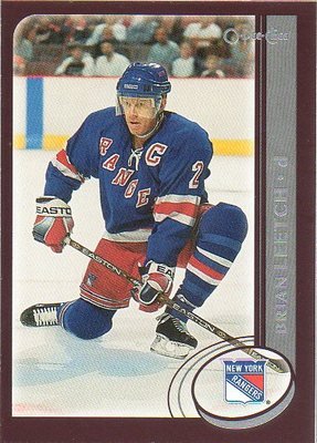 2002-03 O-Pee-Chee #57 - Brian Leetch - New York Rangers