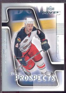 2001-02 UD MVP # 198 - Matt Davidson RC - Columbus Blue Jackets