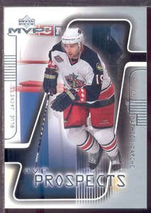 2001-02 UD MVP # 197 - Mathieu Darche RC - Columbus Blue Jackets