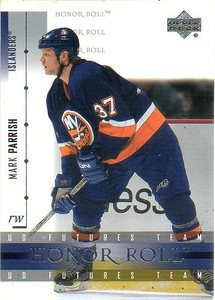 2001-02 UD Honor Roll # 57 - Mark Parrish - New York Islanders