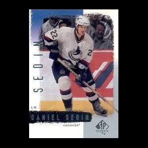 2000-01 SP Authentic # 85 - Daniel Sedin - Vancouver Canucks