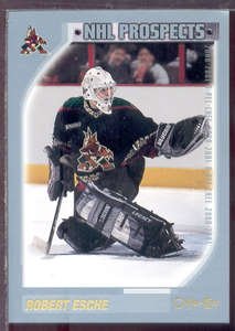 2000-01 O-Pee-Chee #  295 - Robert Esche - Phoenix Coyotes