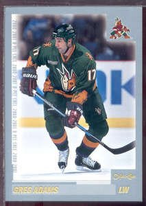 2000-01 O-Pee-Chee #  228 - Greg Adams - Phoenix Coyotes