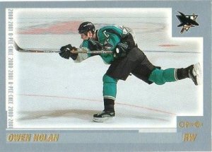 2000-01 O-Pee-Chee #  11 - Owen Nolan - San Jose Sharks