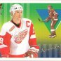 2000-01 Aurora Pinstripes # 54 - Steve Yzerman
