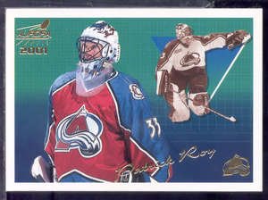 2000-01 Aurora # 40 - Patrick Roy - Colorado Avalanche