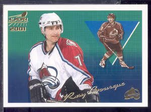 2000-01 Aurora # 36 - Ray Bourque - Colorado Avalanche