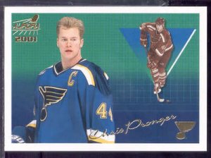 2000-01 Aurora # 123 - Chris Pronger - St Louis Blues