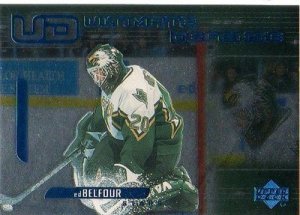 1999-00 Upper Deck - Ultimate Defense #UD5 - Ed Belfour - Dallas Stars